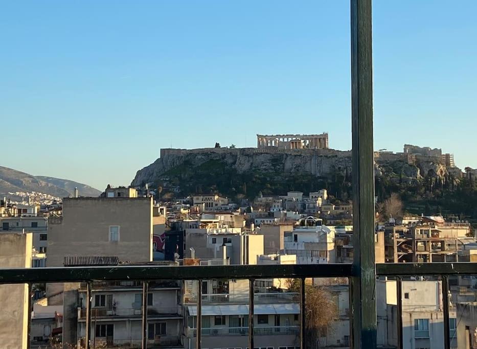 Downtown Athens Loft With Acropolis Terrace View Lägenhet Exteriör bild